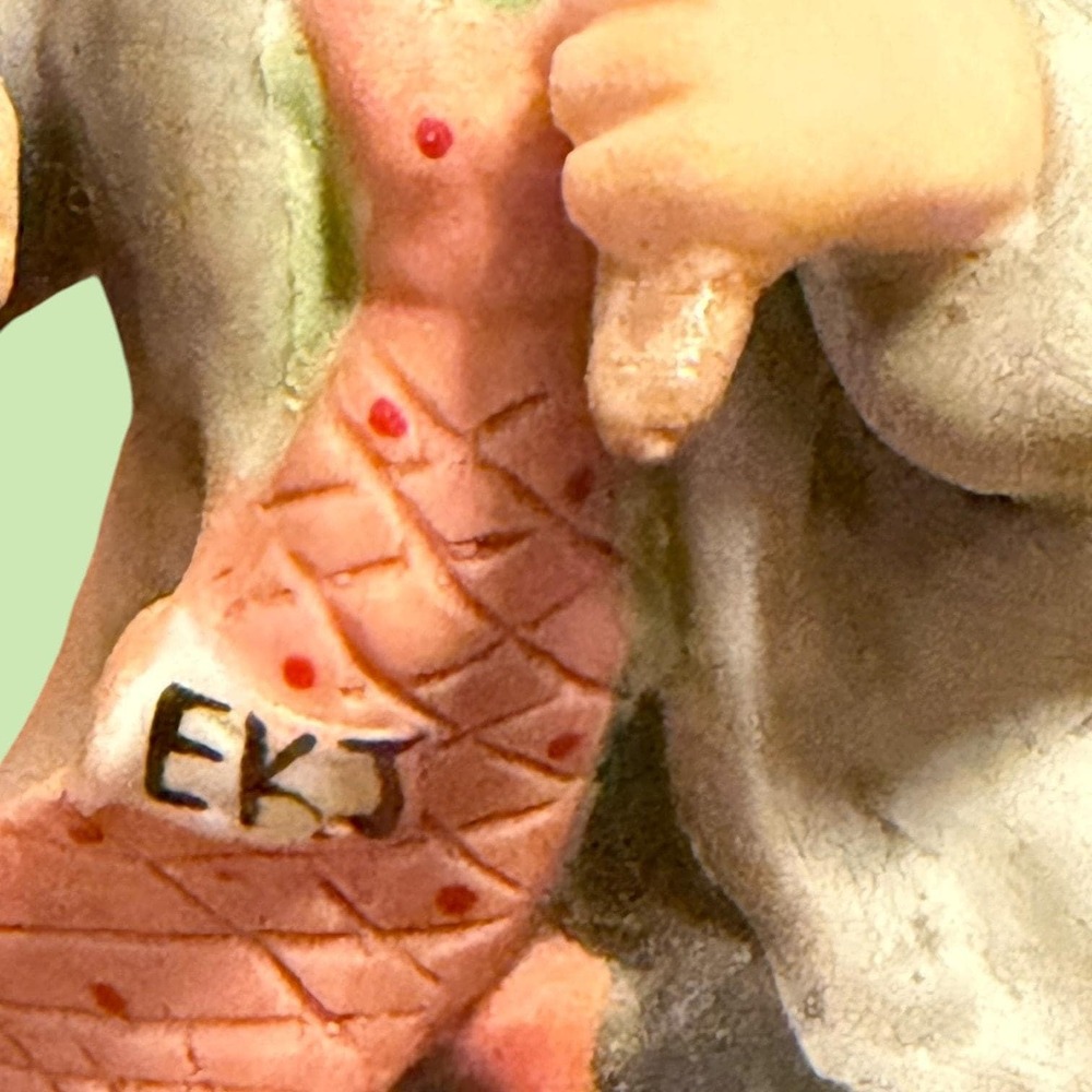 Emmett Kelly Jr Hobo Clown Figurine Flambro EKJ Unicycle Soda Vintage - Picture 3 of 14